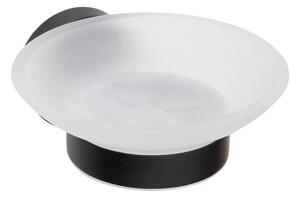 Sapho Sapho, sapuniera X-ROUND BLACK, pahar de lapte, negru, XR803B