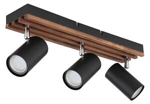 Spot Globo 57909-3 KAYDEN 3xGU10/25W/230V negru