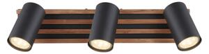 Spot Globo 57909-3 KAYDEN 3xGU10/25W/230V negru