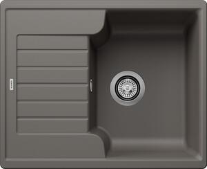 Blanco Zia 40 S, chiuveta silgranit 615x500x190 mm, 1 camera, vulcan gri, BLA-527378
