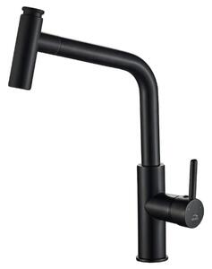Laveo Toro, baterie de bucătărie în picioare h-390, negru, LAV-BAX_769D