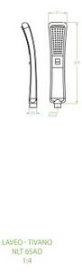Laveo Raila, set de dus de perete, crom, LAV-PLI_00OB