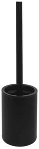 Sapho Sapho, perie de toaletă X-ROUND BLACK pentru picioare, neagră, XR306B