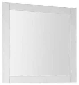 Aqualine Aqualine, oglinda FAVOLO in cadru 80x80cm, alb mat, FV080