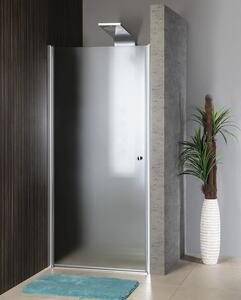 Aqualine Aqualine, usa de dus cu balamale PILOT 700mm, sticla BRICK, PT070W