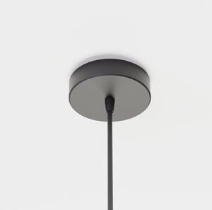 Karman Lampă suspendată Alibaglass Small, culoare bronz, Ø 11 cm, reglabil, Bronz / Alamă Veche, Camera de zi / sufragerie, Sticlă, Design