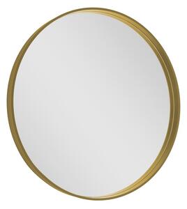 Sapho Sapho, oglinda rotunda NOTION in cadru, ø 60cm, mat auriu, NT600G
