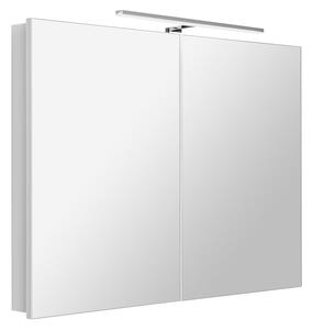 Sapho Sapho, galerie GRETA cu iluminare LED, 101x70x14cm, mat alb, GR100-0031