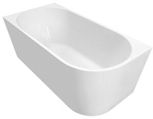 Aqualine Aqualine, cada TIBERA L pe coltar 170x80cm, alb, E1026