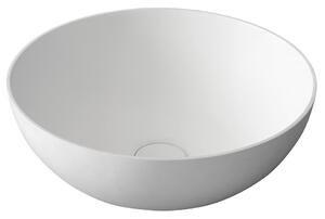 Sapho Sapho, lavoar THIN blat Ø 39 cm, mat alb, WN185