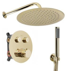 Set de dus incastrat Rea Lungo Diamond Gold + BOX