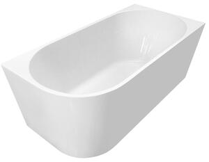 Aqualine Aqualine, cada TIBERA R pe coltar 170x80cm, alb, E1015