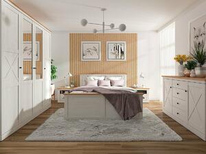 Set dormitor Talvena 105, Pin Anderson, Stejar artizan, PAL laminat