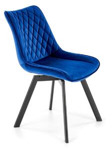 Scaun Houston 1442, Negru, Albastru, 80x46x63cm, 7.6 kg