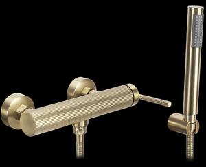 Rea Argon, baterie de dus fara accesorii, auriu mat, REA-B7806