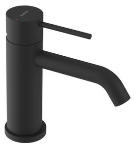 Sapho Sapho, ULTRAMIX baterie lavoar cu soclu fără scurgere, negru mat, UT002B