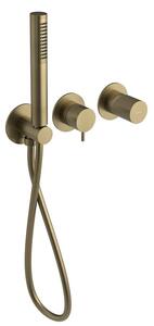 Sapho Sapho, pod ULTRATAP. duş baterie, dus de mana, 2 prize, auriu mat, UT045TG