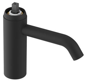 Sapho Sapho, corp baterie lavoar pe piedestal ULTRAMIX fără gura de scurgere, negru mat, UT002B-1