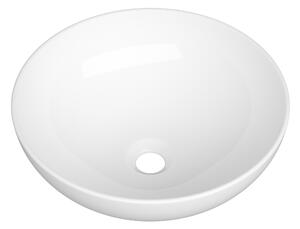 Gamma Dori, lavoar blat 405x405x145 mm, alb lucios, GMA-UC-DORI