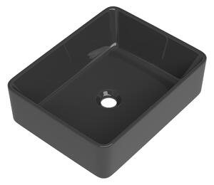 Gamma Coma, lavoar blat 465x370x140 mm, negru mat, GMA-UC-COMA