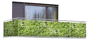 Paravan pentru balcon verde 500x85 cm - Maximex