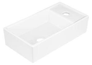Gamma Pako, lavoar blat 410x220x110 mm, alb lucios, GMA-UC-PAKO