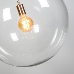 Lampă modernă suspendată cupru 50 cm - Ball