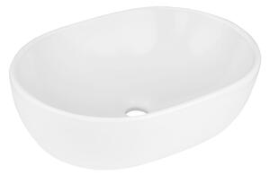 Gamma Pino, lavoar blat 480x350x130 mm, alb lucios, GMA-UC-PINO