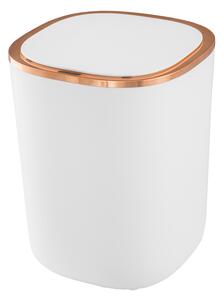 Gamma Gamma, coș de gunoi automat 12L, alb-auriu, GMA-KA-WH