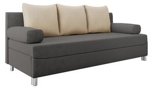 Canapea extensibilă Comfivo Artes, Numărul de locuri: 2, Spațiu de depozitare, 86x192x80cm, 64 kg, Picioare: Plastic