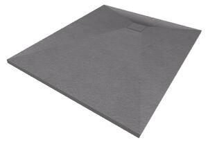 Gamma Erga Oldaf, cadă de duș dreptunghiulară SMC 120 x 90 cm, gri mat, ERG-GMA-OL-90120G