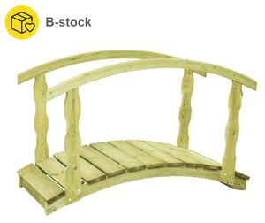 Pod de grădină, 170x74x105 cm, lemn masiv pin tratat, b-stock