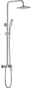 Kuchinox Dima, set de duș cu duș cu ploaie și duș manual, crom, LAV-PQD_00KB