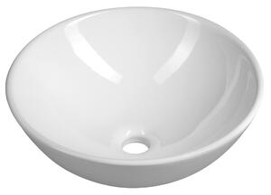 Aqualine Aqualine, Lavoar de blat ceramic, diametru 40 cm, alb, 40155
