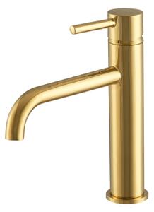 Gamma Roy, baterie pentru lavoar h-220, auriu lucios, GMA-BRYU-GD
