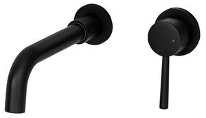 Gamma Roy, baterie de lavoar ascuns cu sistem de instalare BOX, negru mat, GMA-BRYUPT-BK