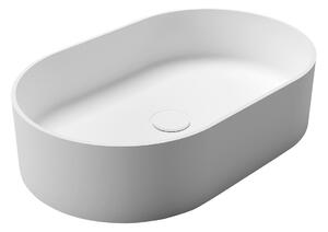 Sapho Sapho, lavoar THIN pe blat, Rockstone, 55x35cm, alb mat, WN205