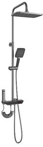 Gamma Forte, set de dus LED cu baterie termostatica, grafit, GMA-BFENT-GM