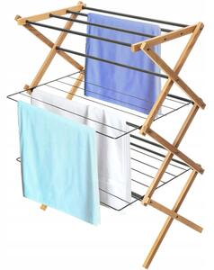 Erga Aurora Plus, uscător de rufe 69x49,5x97 cm, în picioare, maro-negru, ERG-SEP-1265SUAURPLUD