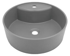 Laveo Cliff, lavoar blat granit 430x430x142 mm, gri, LAV-VGC1510T
