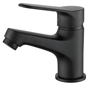 Kuchinox Atez, baterie lavoar h-129, negru mat, LAV-BTK_722D