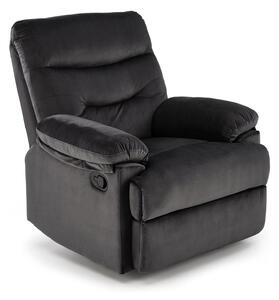 Fotoliu recliner Houston TerraNegru, 11x9x9cm, Tapiterie