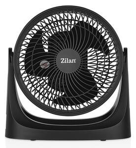 Ventilator de masa ZILAN ZLN7095 - 35W, 3 trepte, silentios, negru