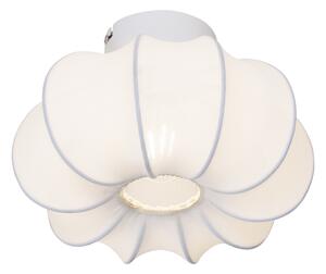 Plafonieră Japandi albă 27cm - Plu Asyesha