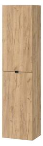 Cersanit Malika, dulap înalt suspendat 400x300x1600 mm, stejar, S598-049-DSM