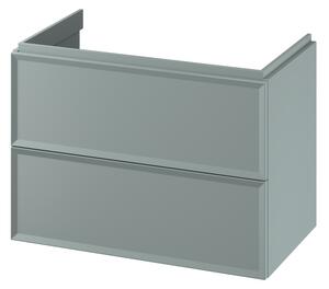 Cersanit Mille, mobilier pentru lavoar 794x446x551 mm, verde mat, S1017-004