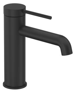 Sapho Sapho, baterie lavoar cu piedestal KAJA, negru mat, HJ002B