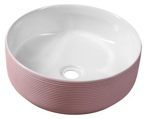Sapho Lavoar de blat Sapho, ARDEA din ceramică, diametru 41 cm, roz, AR041