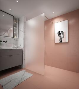 Erga Paris, Paravan de duș walk-in 50x200 cm, sticlă mată 8mm, profil cromat, ERG-V02-PARIS-050x200-FR-CR