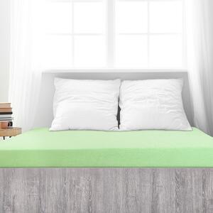 Cearșaf de pat 4Home din frotir Ideal verde , 70 x 140 cm, 70 x 140 cm